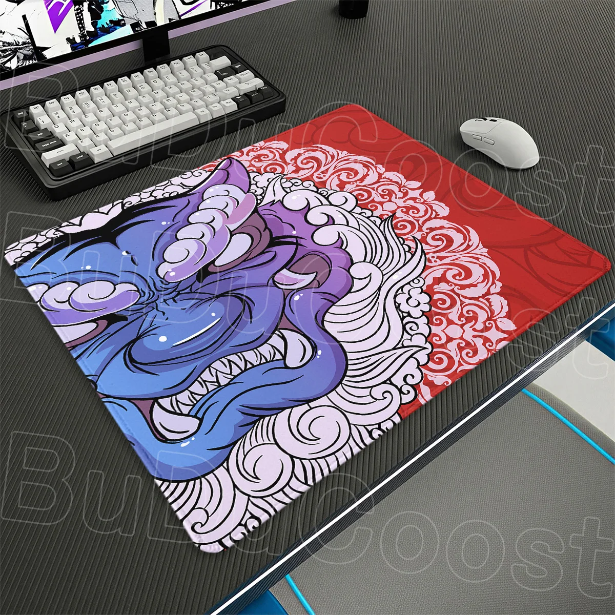 Computer E-Sports Tiger Pattern Mousepad Small Non-slip Rubber Office Table Mat Washable Pc Decoration Carpet For LOL CSGO Dota2