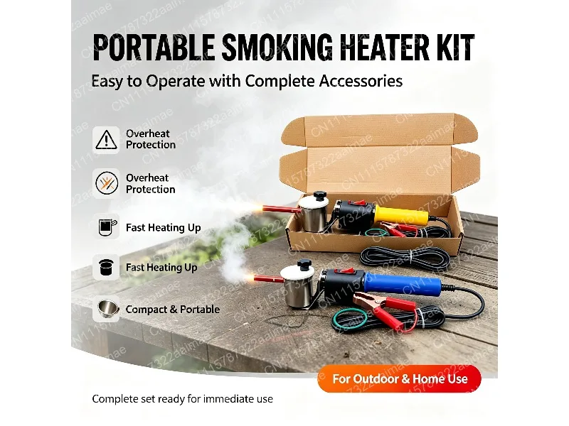 Electric Heating Oxalic Acid Evaporator for Bee Mite Treatment, Easy Install Acaricide Atomizer for Hive