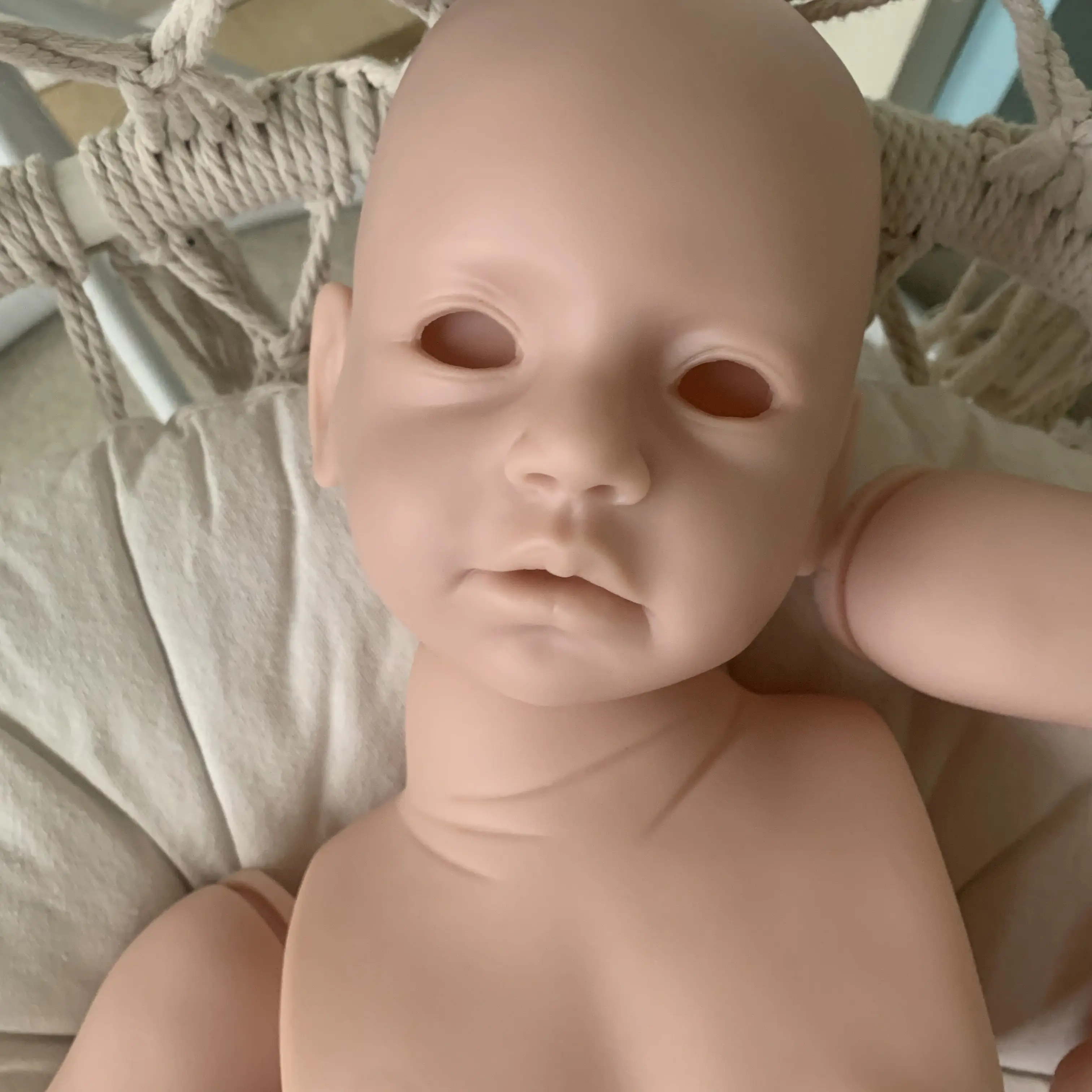 DLS 25 بوصة Reborn ISABELLA Doll Kit طفل الأميرة فتاة لمسة ناعمة أجزاء الدمية غير المكتملة