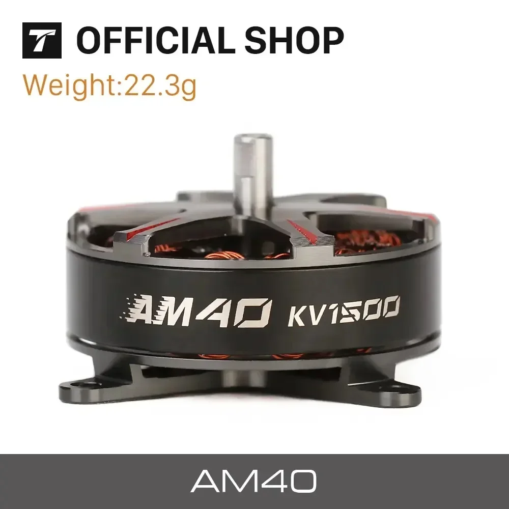 

T-Motor Brushless Motor Am40 3D Kv1500 Kv1850 Light and Powerful Easy Control Brushless Drone Parts Diy Parts