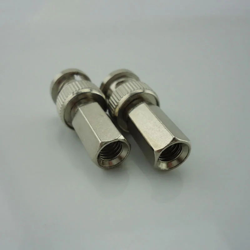 2/10 Stuks Bnc Connector Mannelijke Plug Adapter Voor Twist-On Coaxiale Rg58/Rg59/Rg60 Kabel Voor Cctv Videocamera Surveillance H10