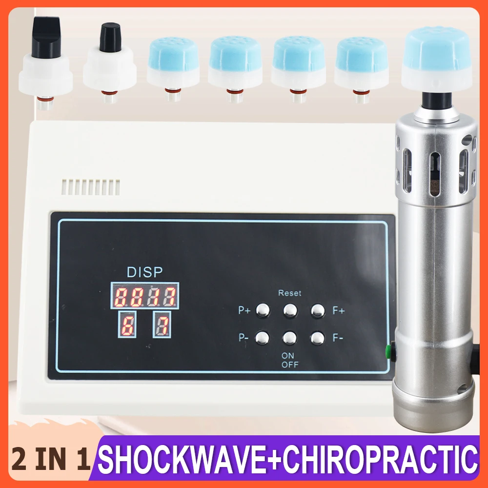 

Shock Wave Massage 2 IN 1 Shockwave Therapy Machine For Erectile Dysfunction Back Pain Relief Portable Body Relaxation Massager