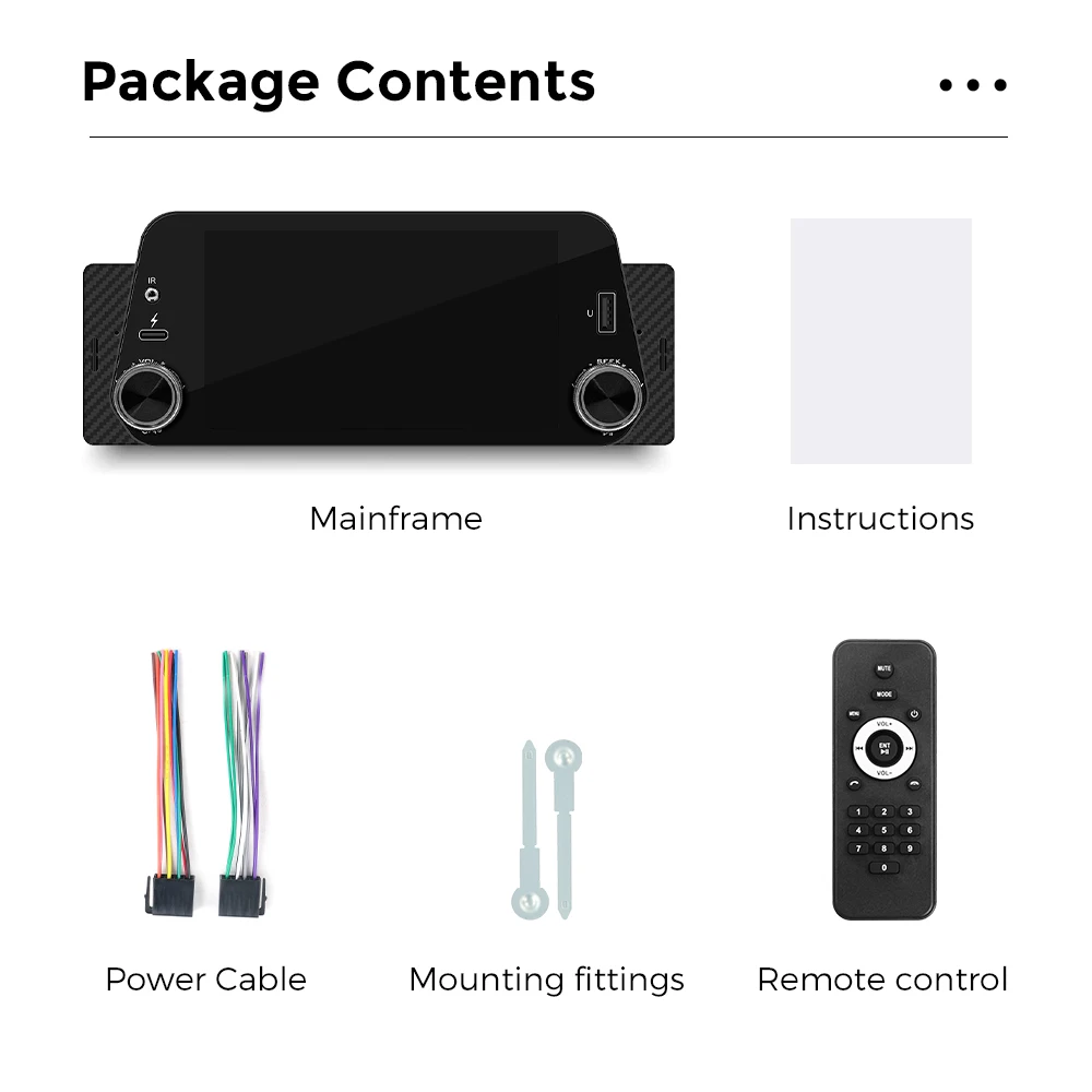 1Din راديو السيارة ستيريو Carplay أندرويد السيارات عرض الملاحة Mirrorlink MP5 شاشة تعمل باللمس مشغل وسائط متعددة AUX إخراج الصوت BT