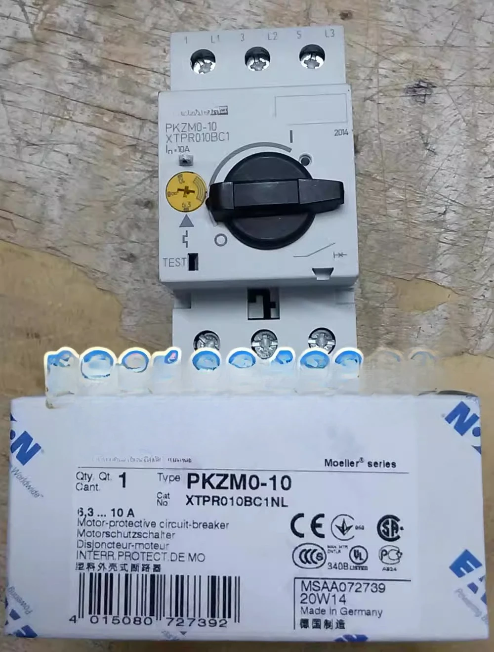 

Parts for EATON MOELLER Motor Switch PKZM0-10 6.3-10 A Genuine PKZMO-10