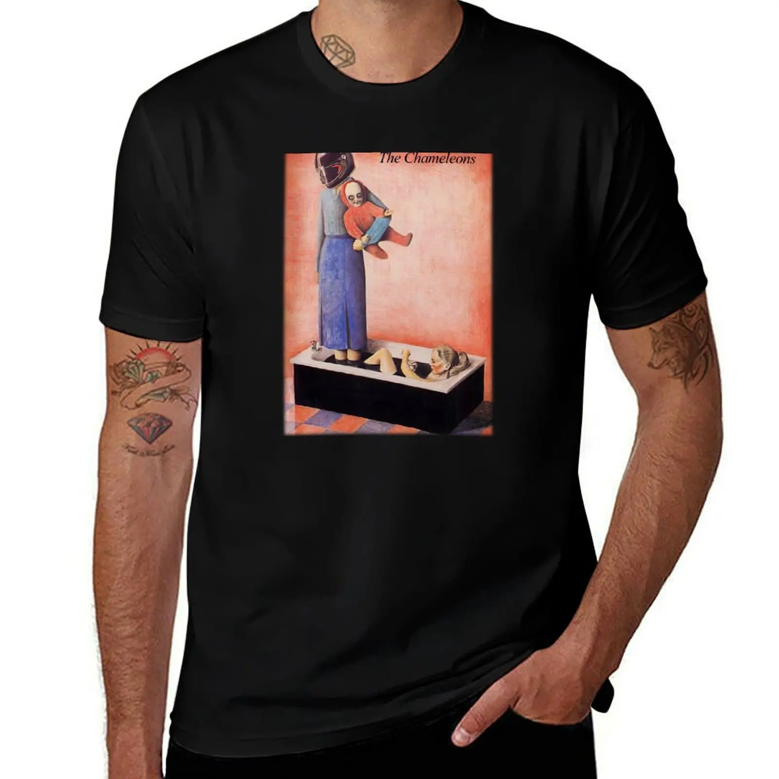 The Chameleons - In Shreds T-Shirt Big Size Daily Wear T-Shirt