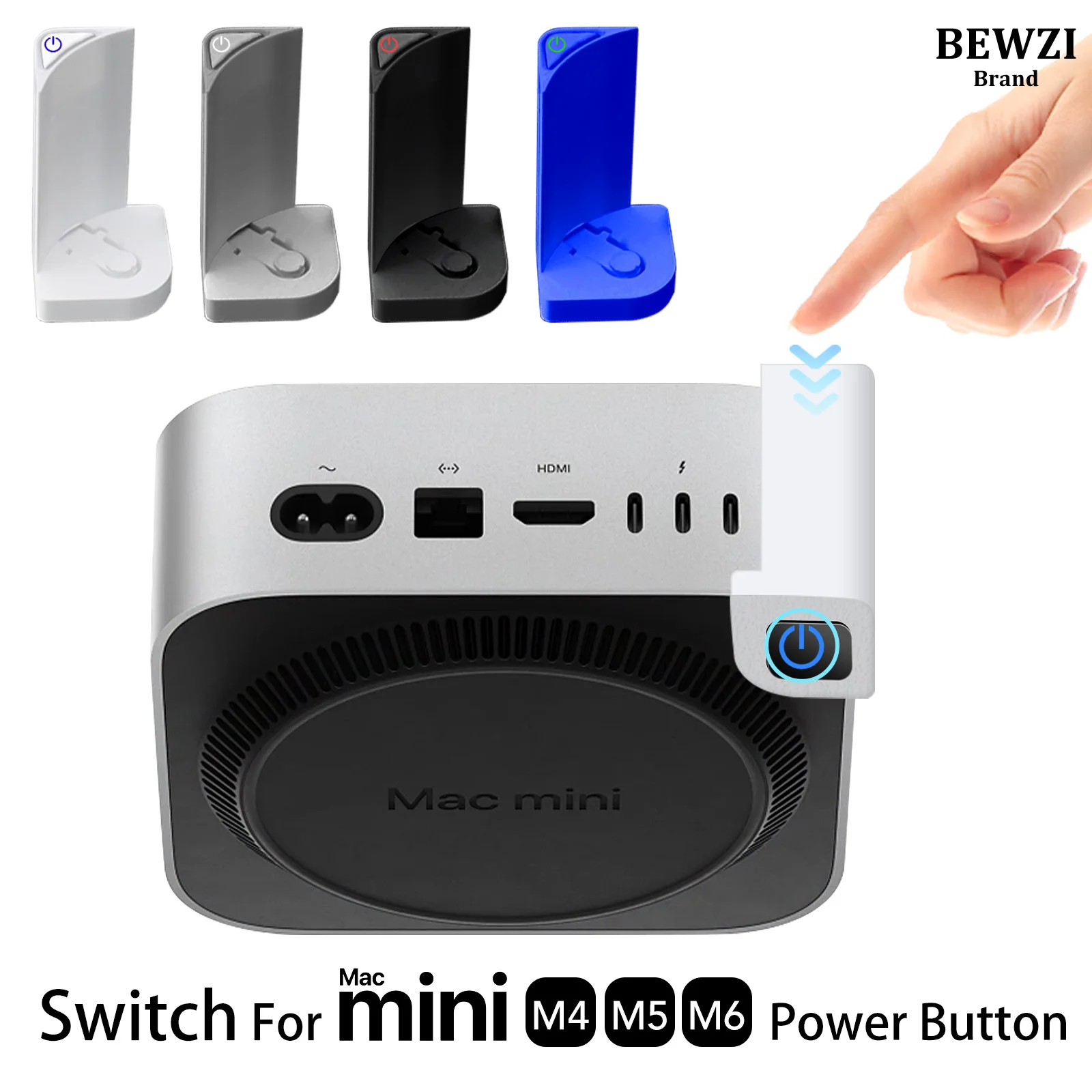 Switch Button for MAC Mini M4/M5/M6 Power Button, Button Accessory for Apple MAC Mini M6 Power Switch