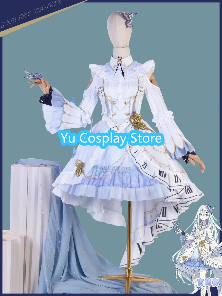 Yoisaki Kanade Cosplay Costume Game Project Sekai Cosplay Dress Suit Halloween Carnival Uniforms Custom Made