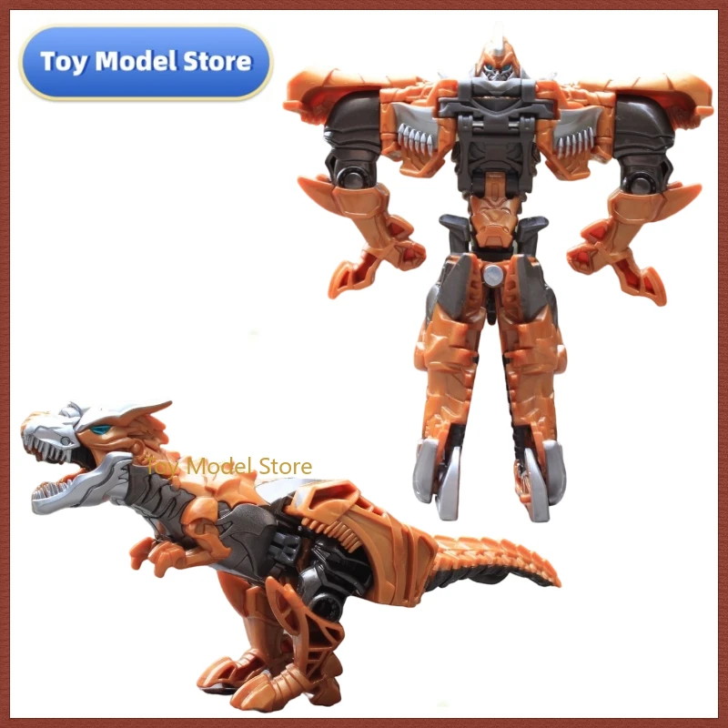 In Stock Movie 4 aoe One Step Transformation Grimlock Action Figures Robot figure da collezione modello Kid Car Toys Gifts