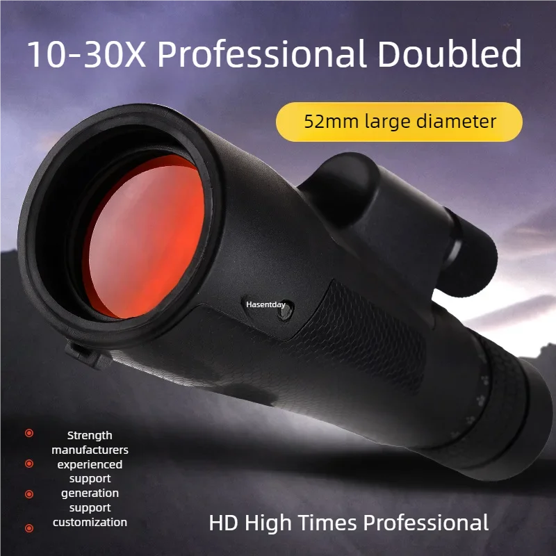 

12x52 High Power Monocular Telescope HD ED Lens, Waterproof Compact for Hunting Birdwatching Outdoor Camping Travel