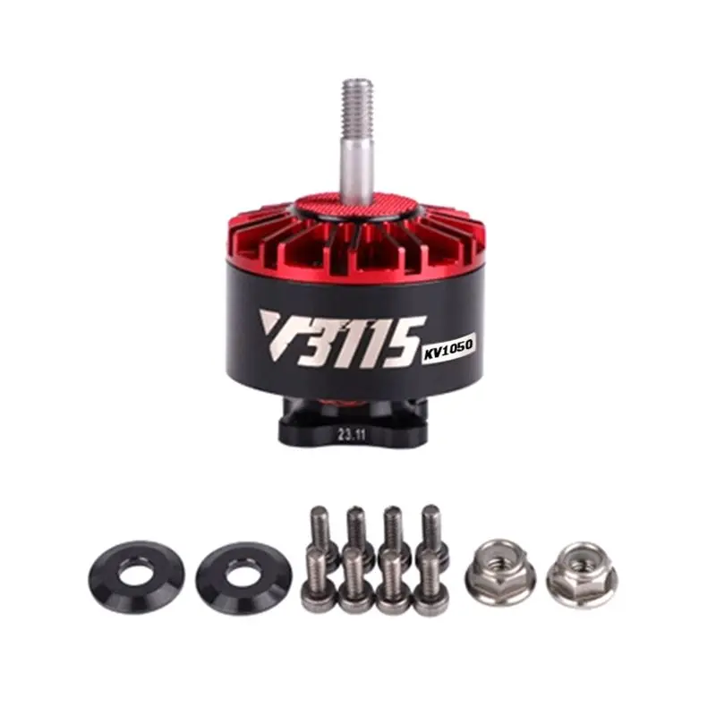 Двигатели для дронов T-MOTOR V3115 V3120, совместимые с 3-12S, идеально подходят для 8-11-дюймовых кинематографических дронов X4/X8, высокая мощность, KV1050