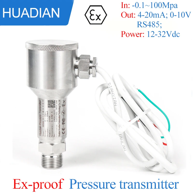 2 wires 0.5-4.5v explosion proof oil air pressure sensor transducers