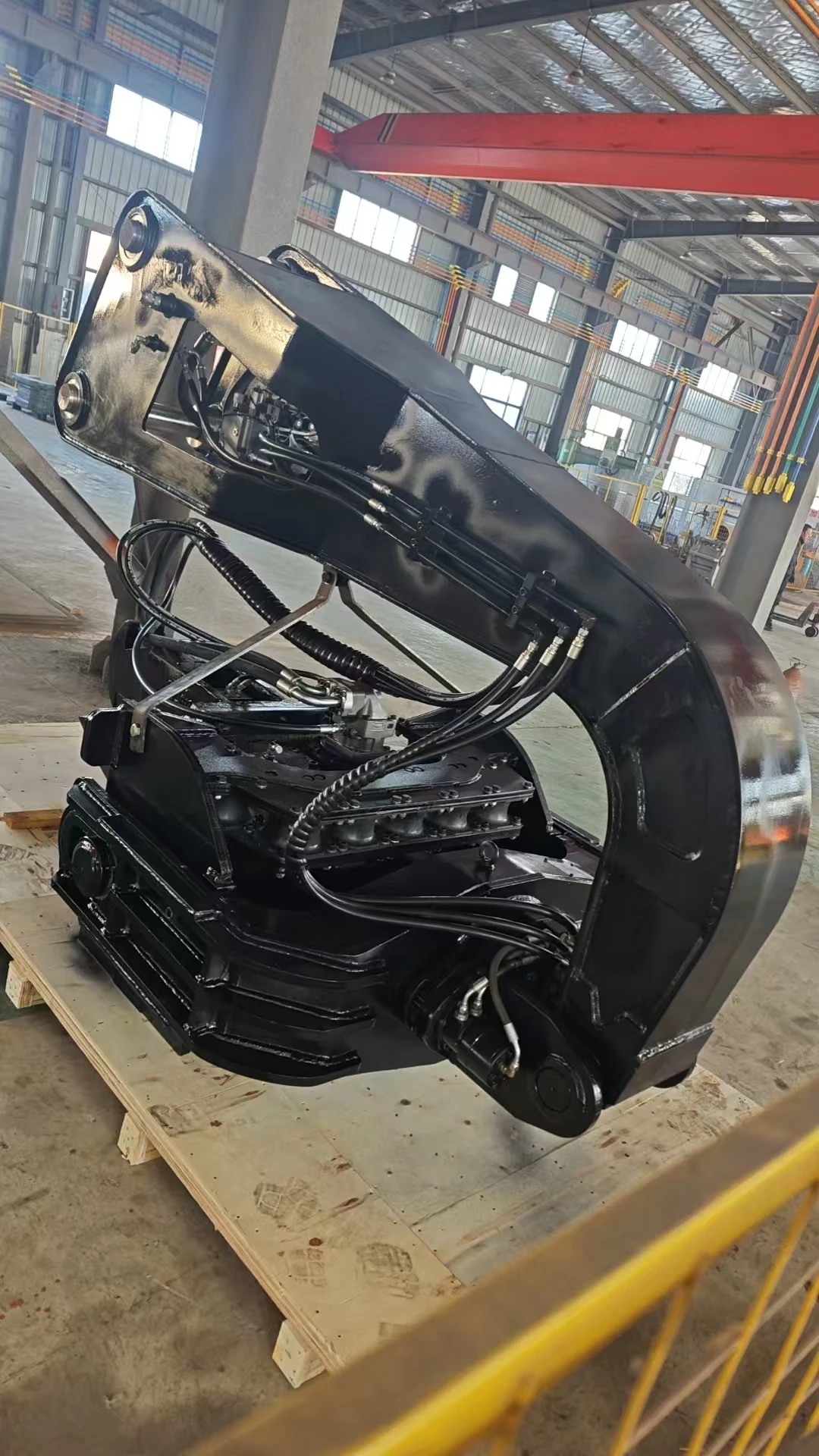 High Frequency Pile Driver for Excavator Steel Sheet Pile Driving Machine Rotary Vibratory Hammer Attachment Factory Supply