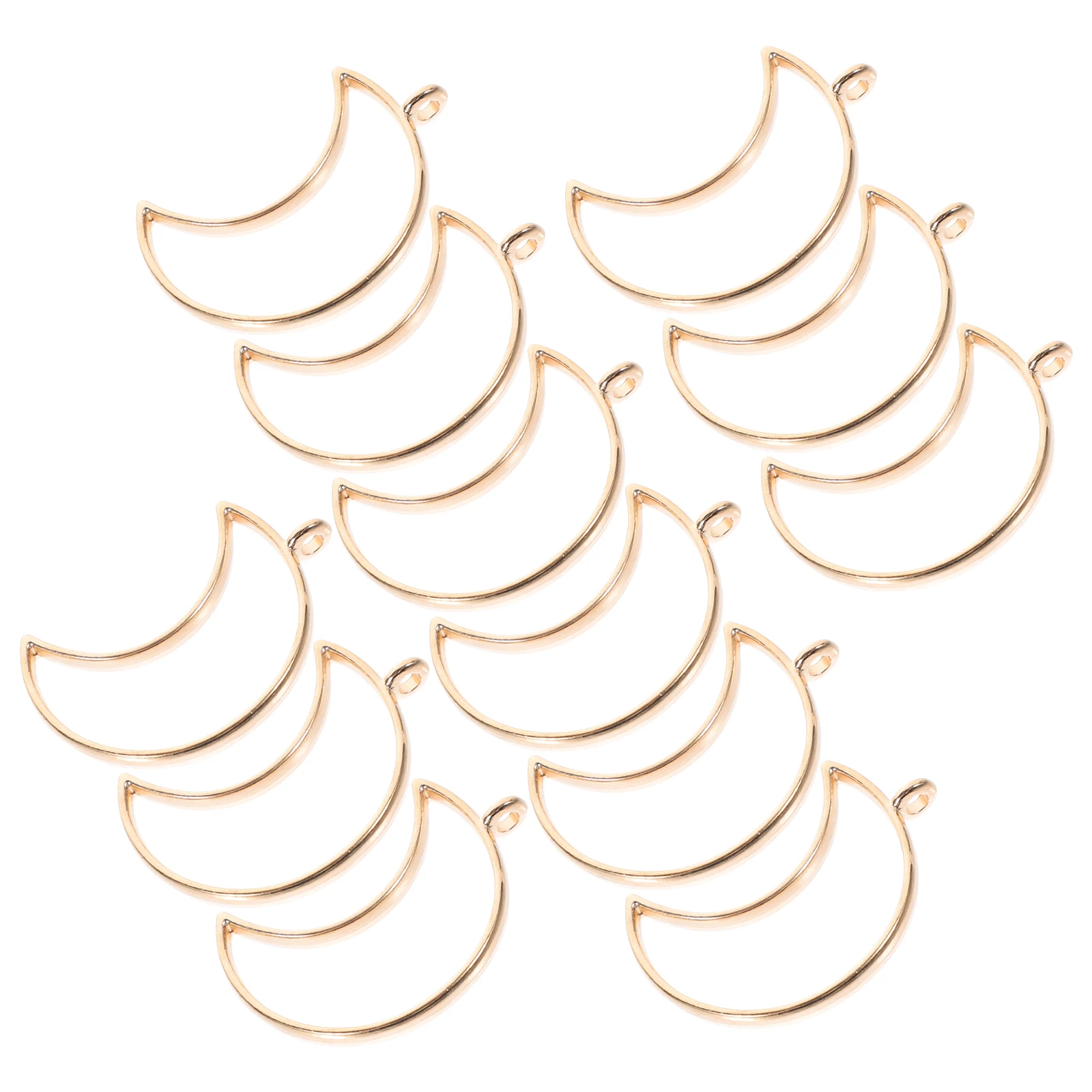 

50 шт., полые подвески с открытой рамкой, подвески из сплава смолы, рамки для самостоятельного изготовления ювелирных изделий, браслеты, ожерелья, аксессуары