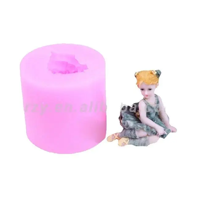 

Dancing Girl Silicone Soap Mold DIY Food Grade Mold Silicone Silicone Rubber Material Soap Mold Moulds PRZY Eco-friendly