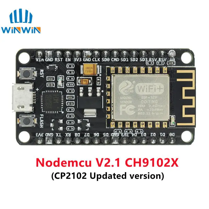 Wireless module CH340/CP2102 NodeMcu V3 V2 Lua WIFI Internet of Things development board based ESP8266 ESP-12E with pcb Antenna