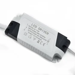 Driver LED 1-3W,4-7W,8-12W,12-18W 300mA AC-DC trasformatore di luce di alimentazione 85V-265V LED Driver costante accessori di illuminazione