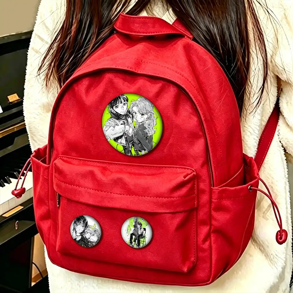 The G-guy Aya K-koga mitsuki Custom Enamel Pin Badges 25mm 32mm 44mm 58mm Backpack Hat Decor Toys Gifts