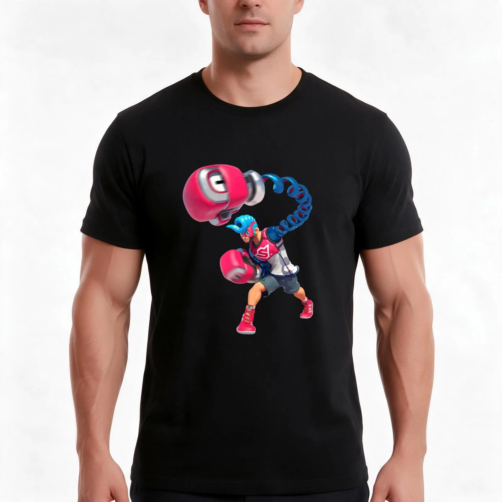 Spectacular Spring-Man T-Shirt, Summer Casual Cotton Tee, Oversized Streetwear Tops, Vintage Graphic Print, Unisex Men Women