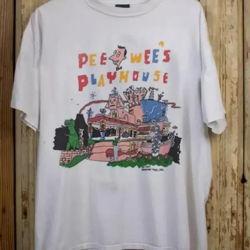 T-shirt Pee Wees Playhouse des années 90 Wee Herman