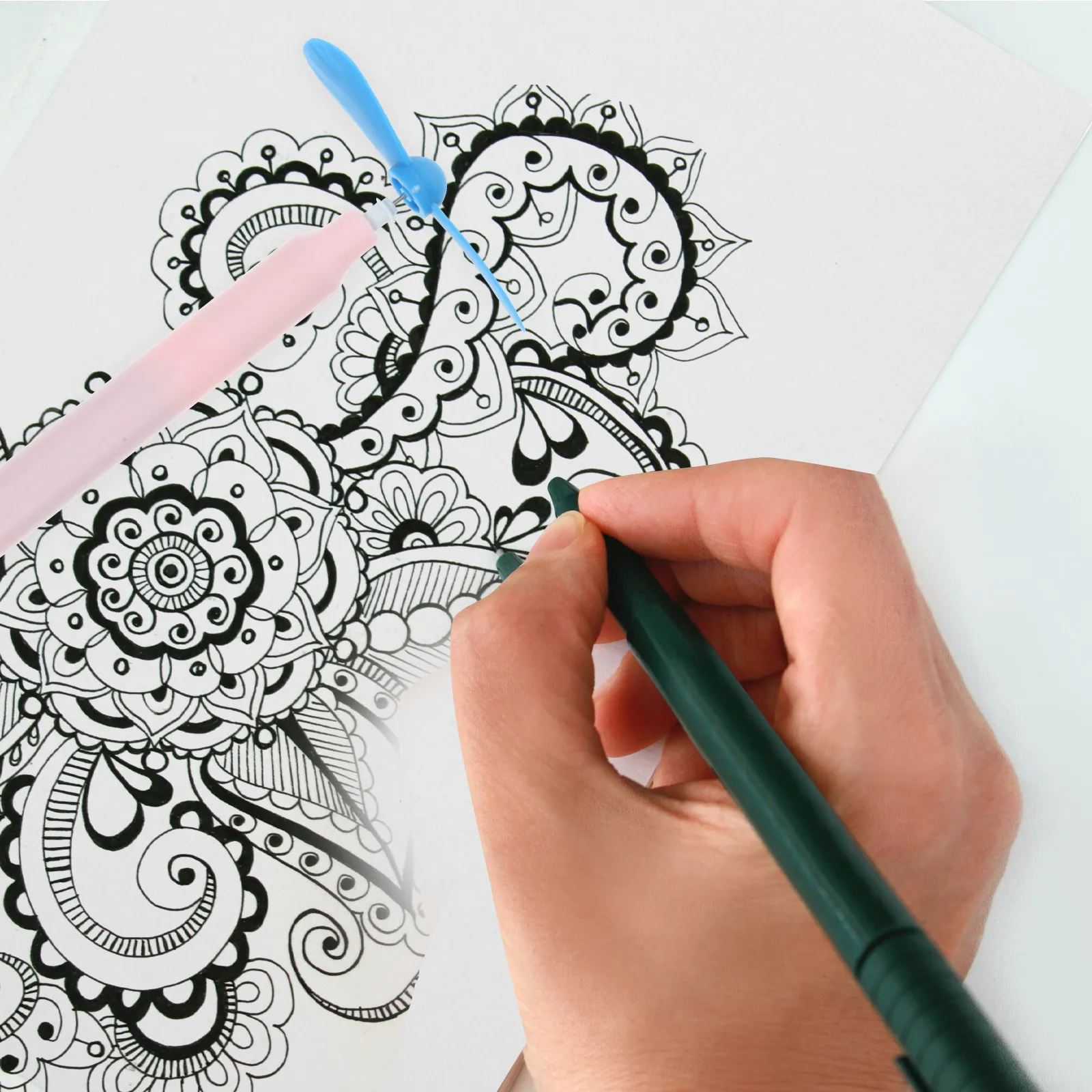 

Набор из 1 электрического портативного ластика для рисования и скетчинга, инструмент для студентов, для создания гладких деталей, с насадкой-веером, школьные канцелярские принадлежности для студентов