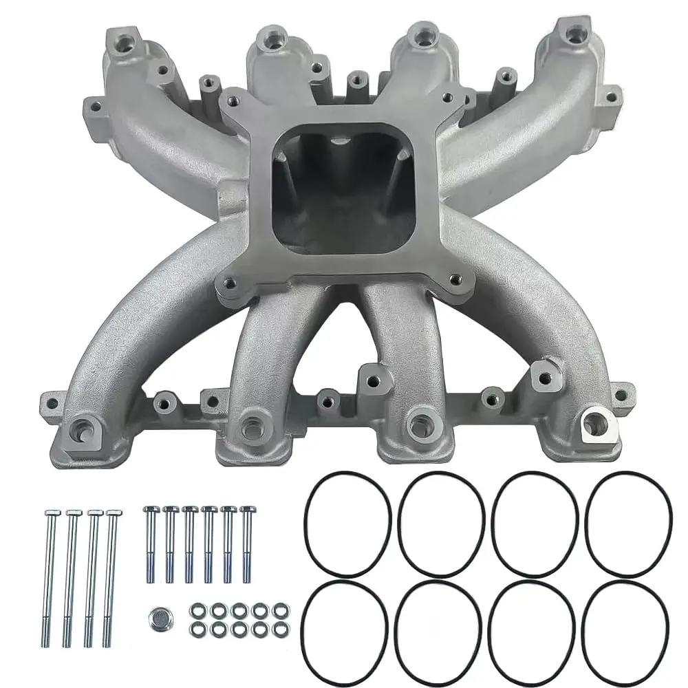 EFI Intake Manifold Single Plane Aluminum For GM LS3 L92 300-136 RPM 2600-6800