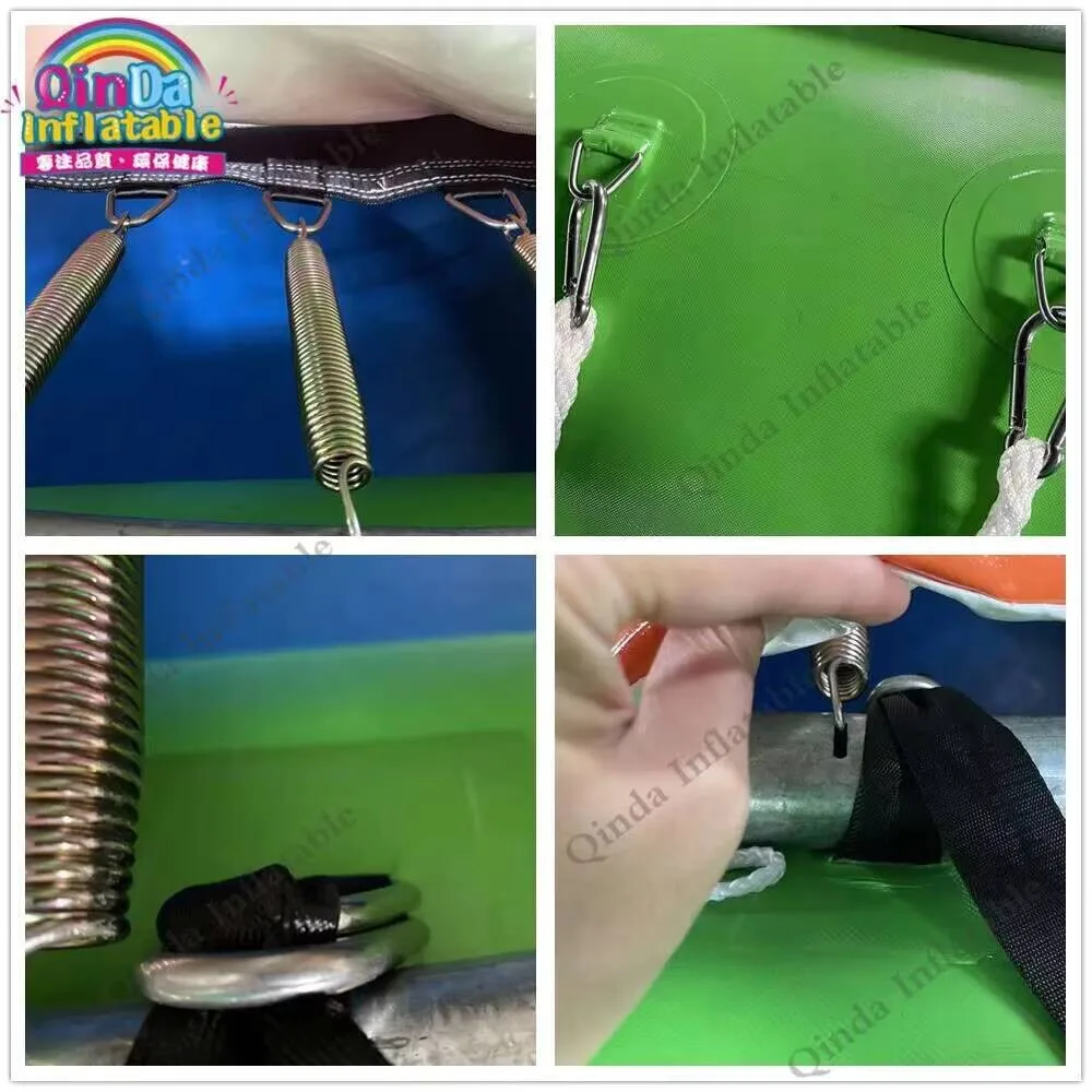 

5m Diameter Water Float Trampoline Inflatable Jumping Trampoline For Ocean Games