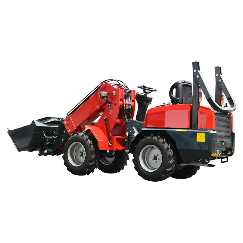 Wheel loader teleskopik lengan robot wheel loader teleskopik yang baru dirancang untuk dijual