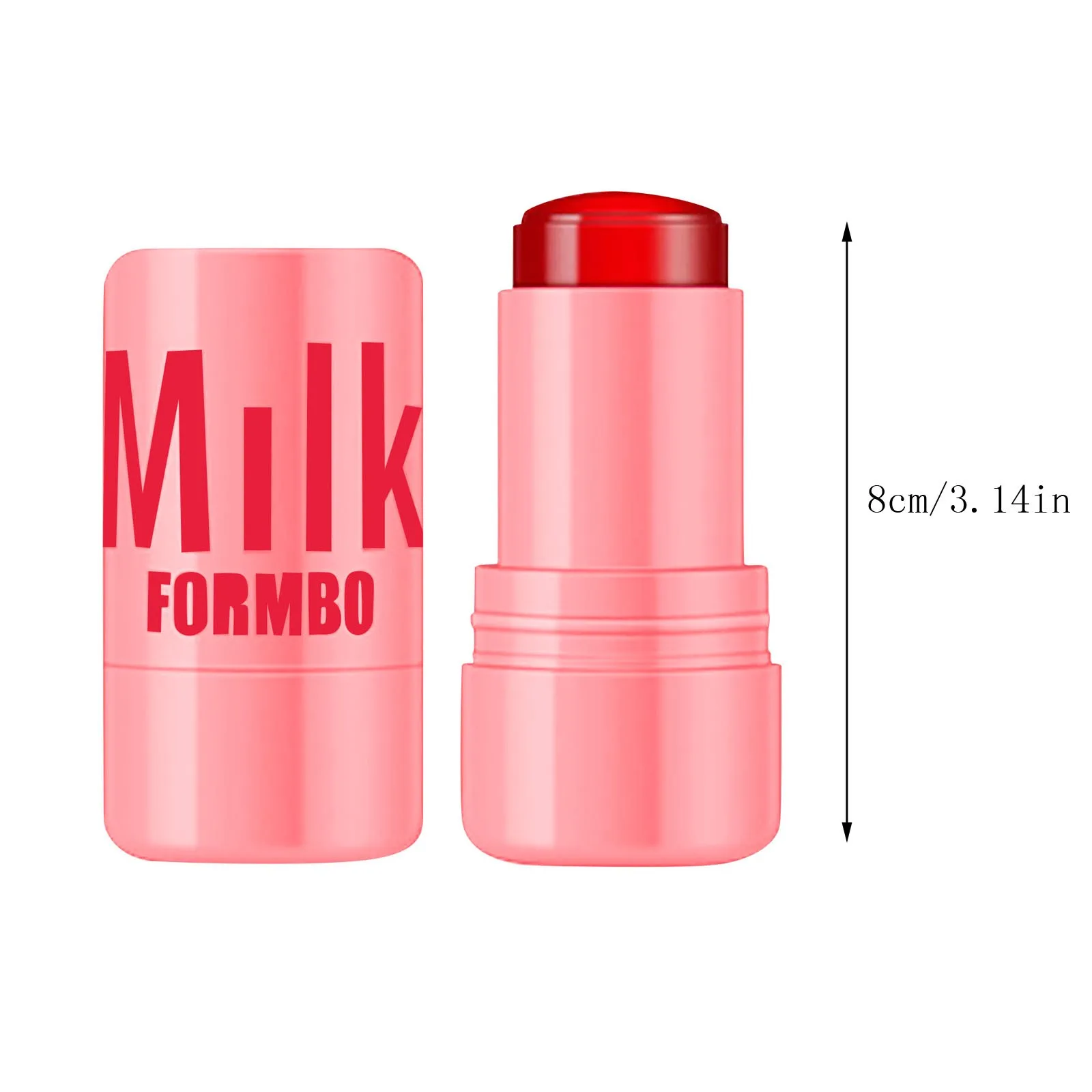 Milk Makeup Jelly Tint Blush, Milk Coolings Water Jelly Tint 0.18 Oz, Water Jelly Tint Stick Sheer Lip & Cheek Stain Finish