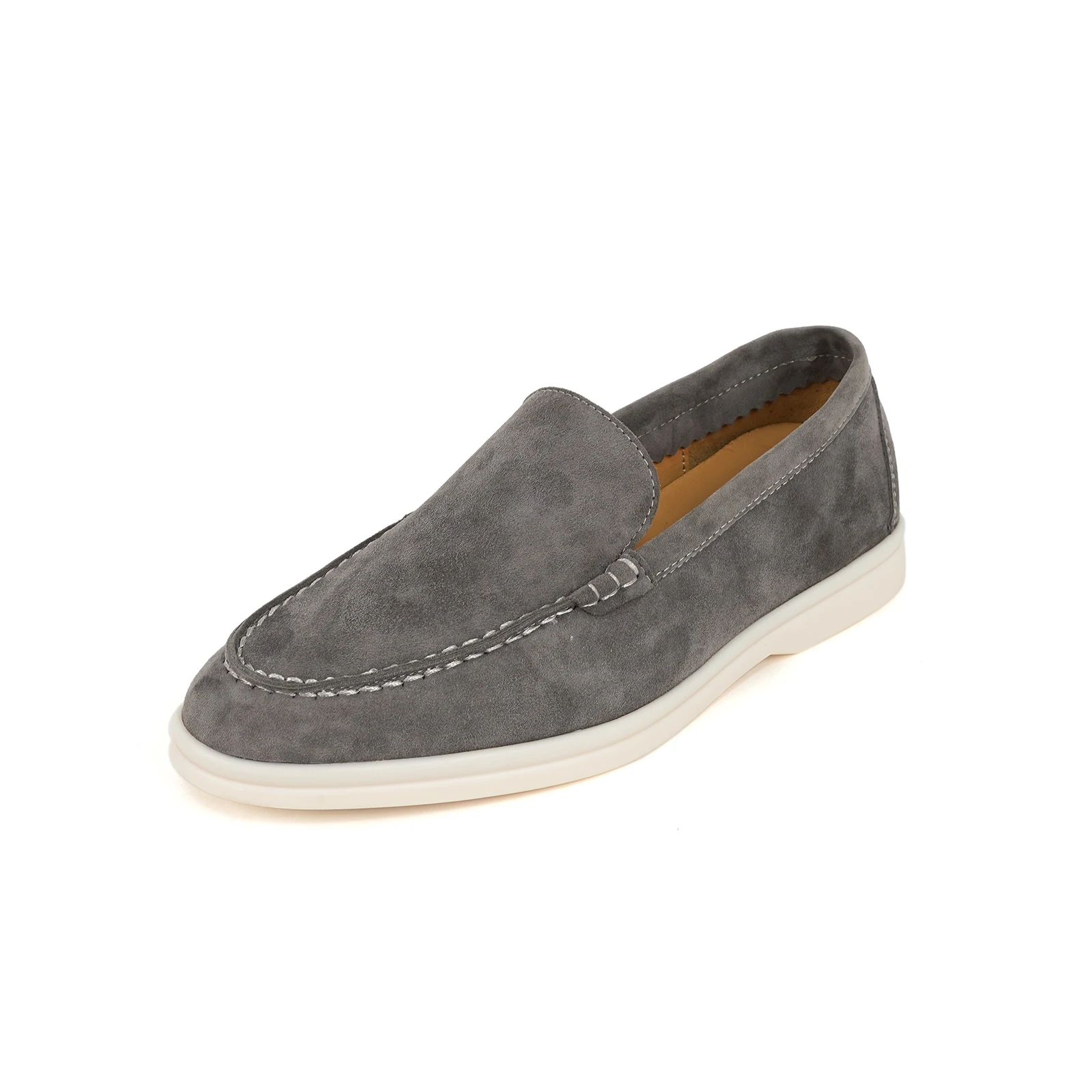 Lente En Herfst Hete Dames Le Fu Schoenen Klassieke Ronde Hoofd Ondiepe Mond Echt Lederen Damesschoenen Retro Dagelijkse Schoenen