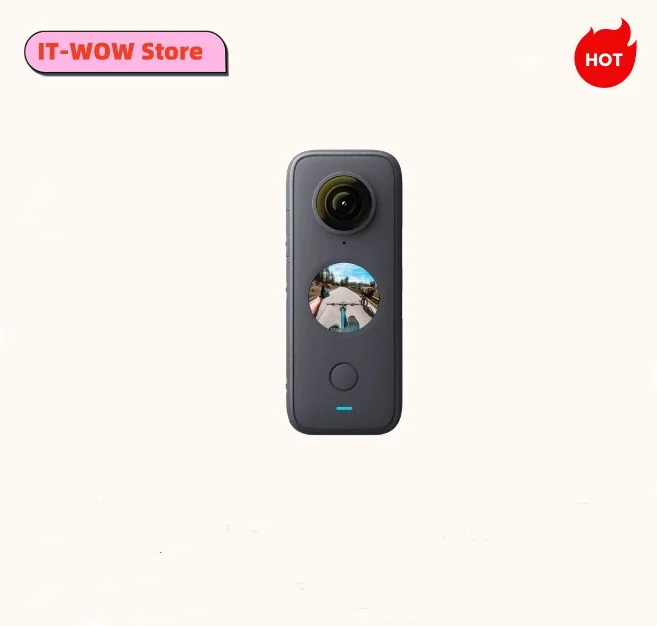 

Insta360 ONE X2 Waterproof Action Camera Stabilization, Touch Screen, AI Editing, Live Streaming