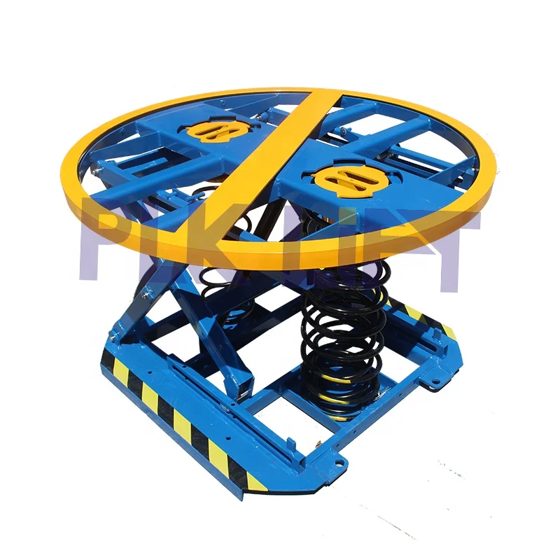 

Lift Table Portable Pallet Level Loader Spring Scissor Lift