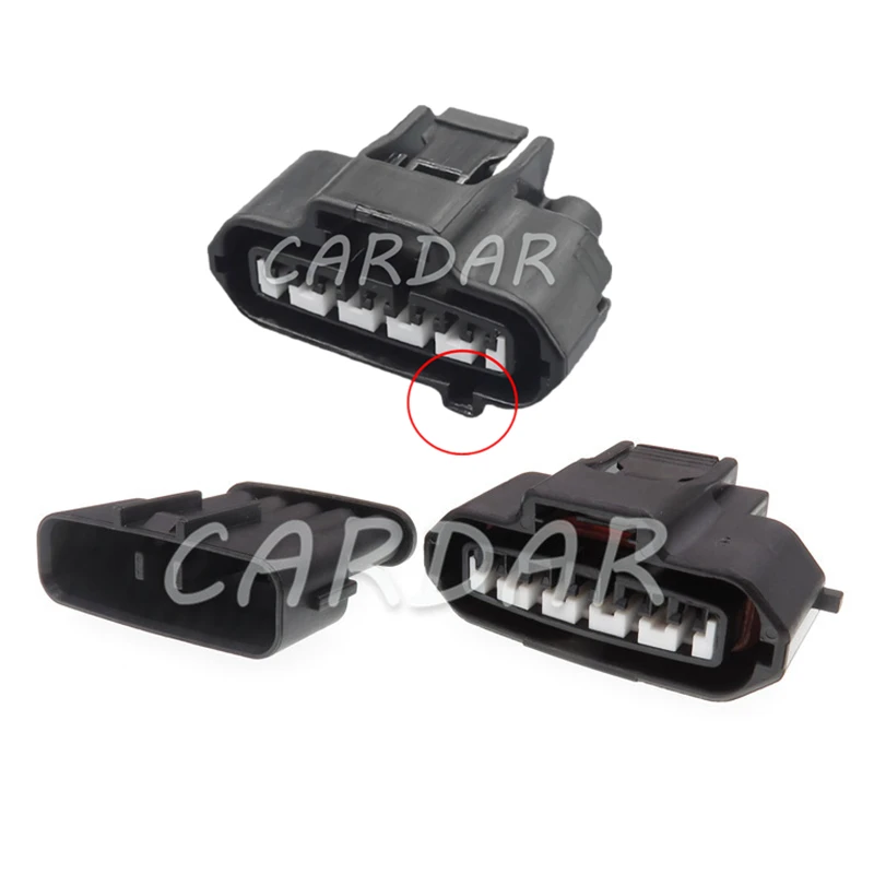 

Разъем для жгута проводов двигателя, 5 контактов, MG640945-5, 7283-7050-30, гнездо для счетчика воздушного потока зажигания для Toyota, 1 комплект