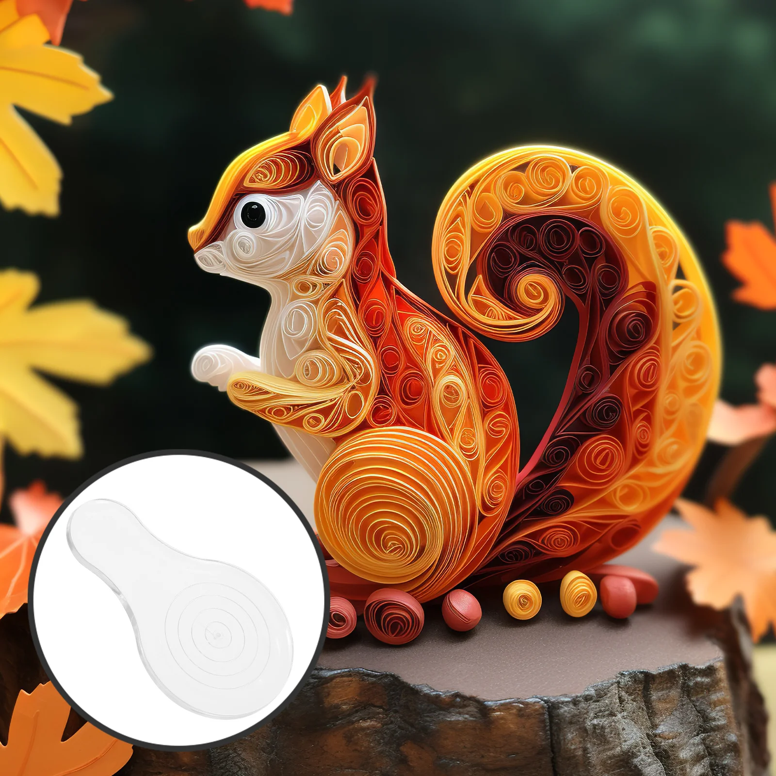 4 قطعة أدوات لف الورق البلاستيك دليل المتداول جهاز Diy بها بنفسك الحرفية بطاقات المعايدة الزفاف الديكور المحمولة قابلة لإعادة الاستخدام