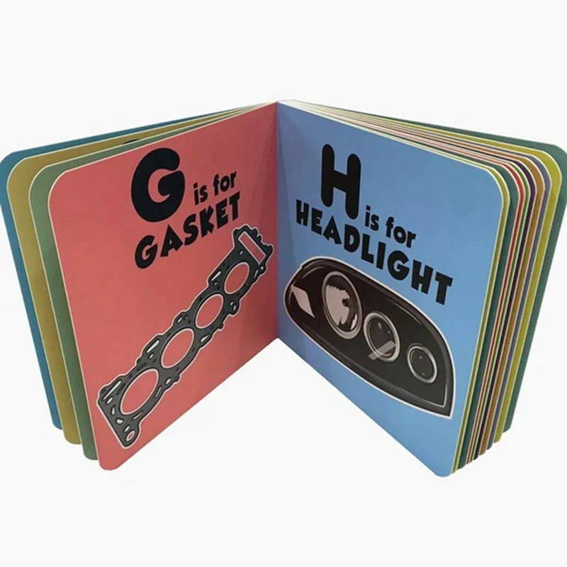 ABC's For Future Race Car Drivers Alphabet Book (Baby Book, Children's Book, Toddler Book) Easy To Use 15.8 X 2 X 14.7Cm