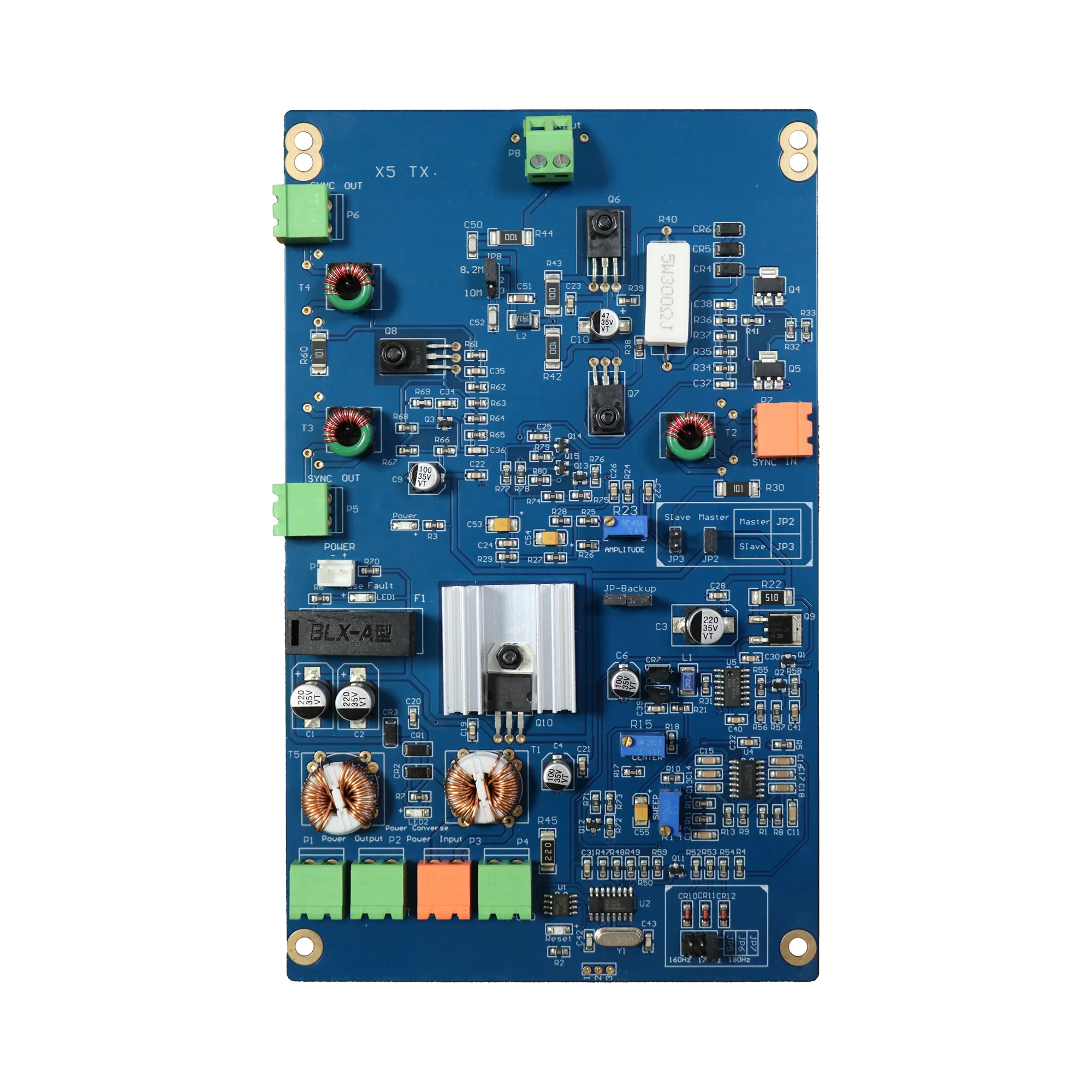 Wholesale e-Bit PCB Dark blue EAS anti-theft system RF 8.2MHz X5 Enhanced EAS SYSTEM Motherboard for retail store