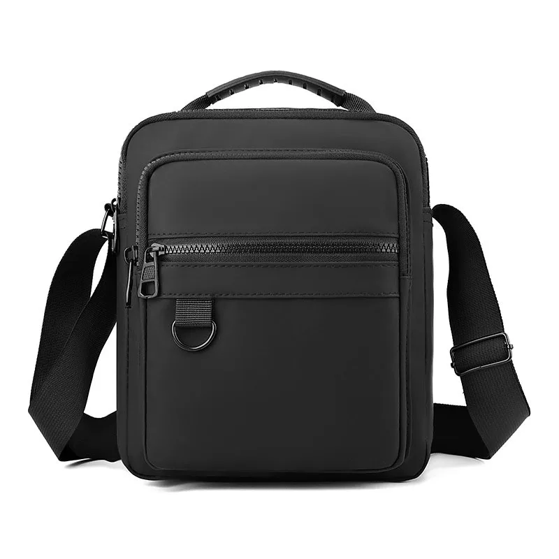 Bolso de hombro de nailon impermeable para hombre, bandolera de gran capacidad, diseño de lujo, novedad de 2024