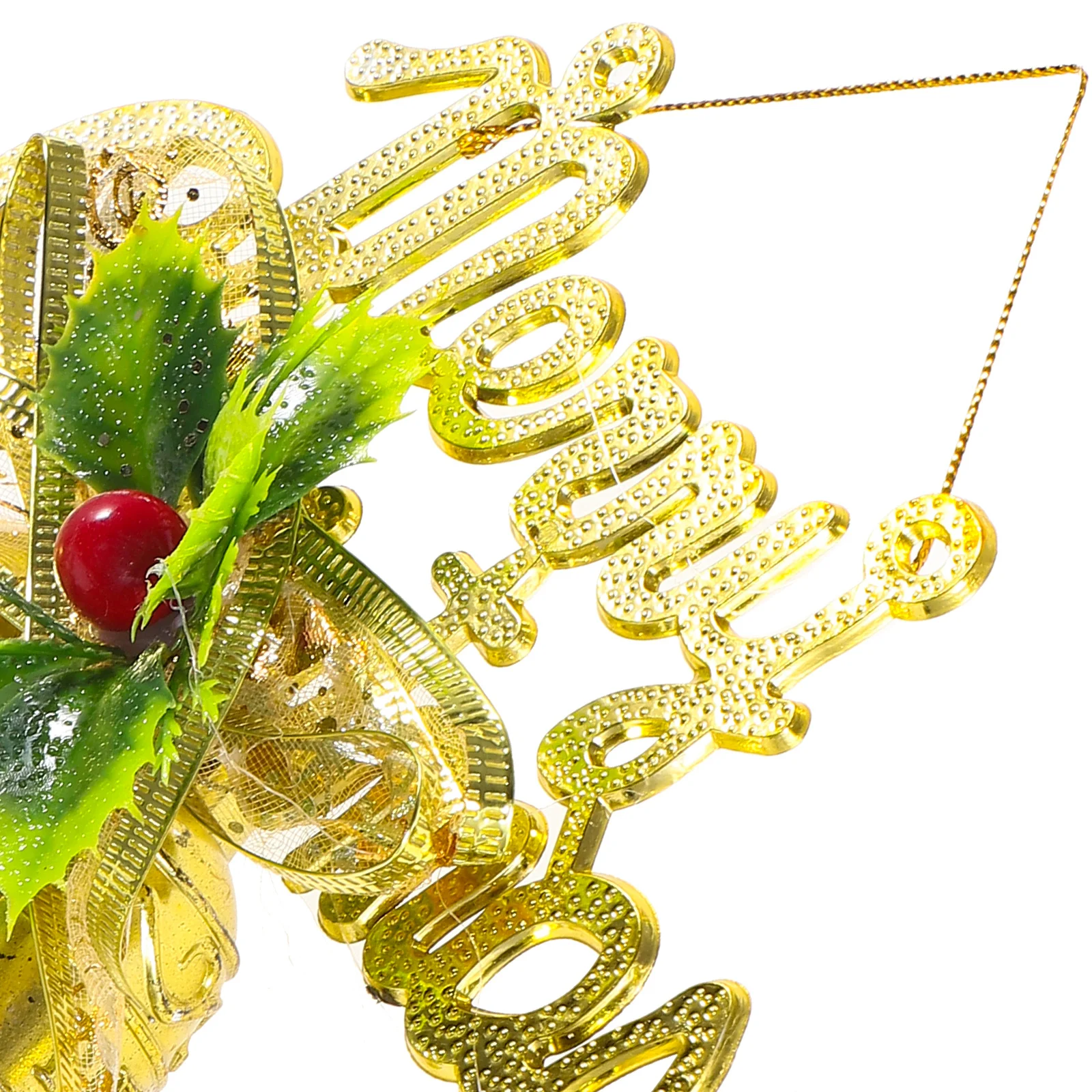 

1pc Christmas Bell Pendants Hanging Decor For Xmas Party Festival Decoration Bell Ornaments Home Tree Wall Fireplace Decorations