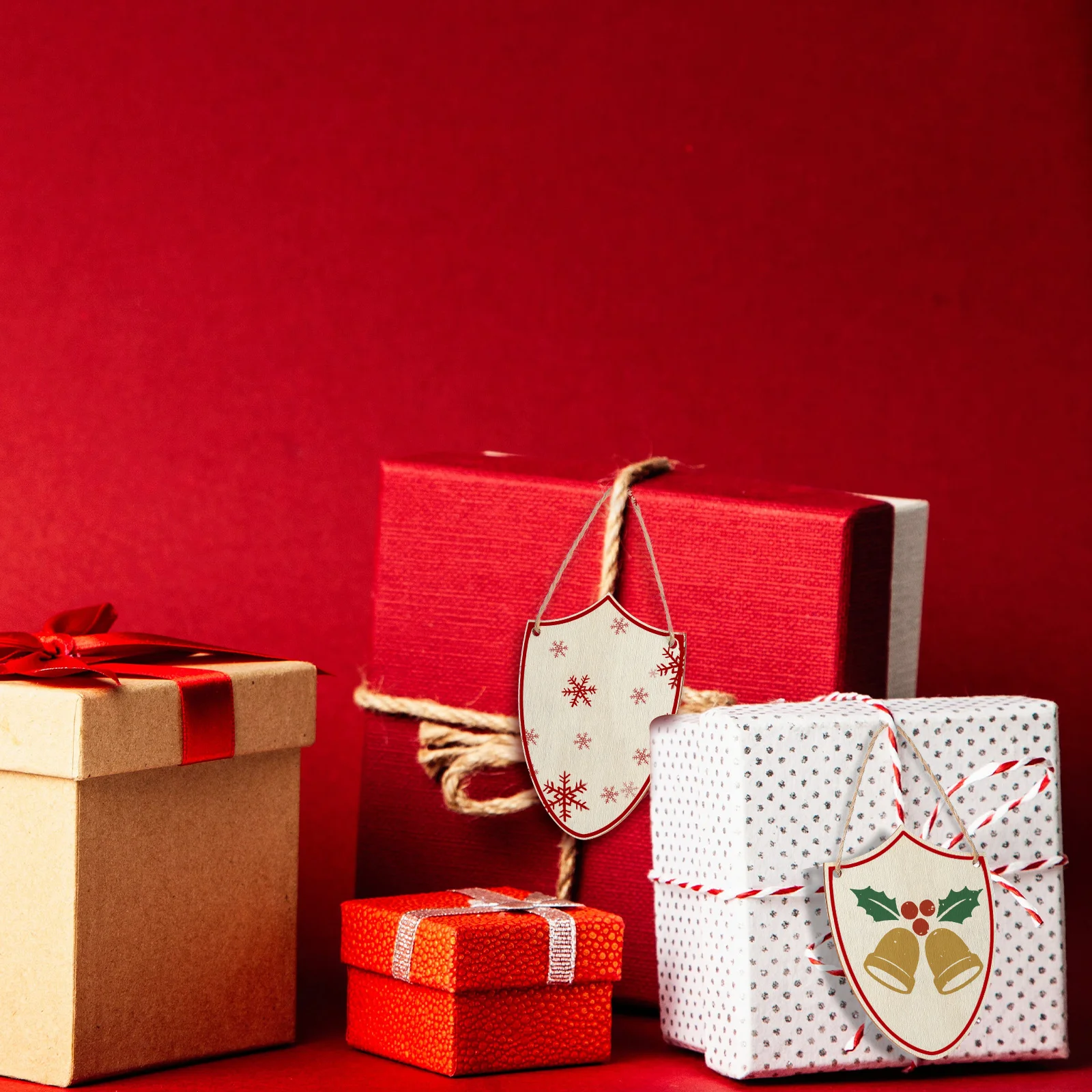 

20pcs Wooden Shield Shapes Unfinished Cutouts For Diy Crafts Natural Blank Ornaments Home Decor Party Wedding Knight Theme