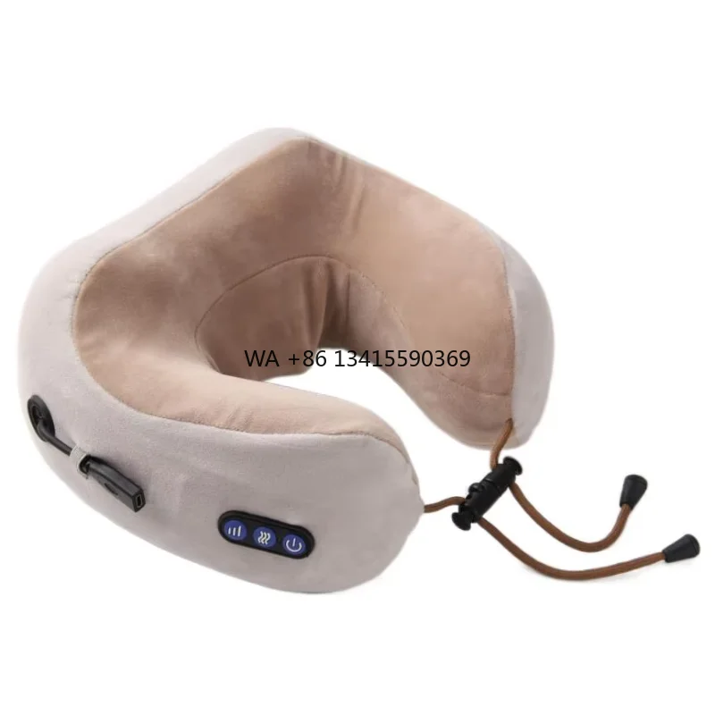 

Comfortable Soft Memory Foamu-shaped Massage Pillow Drive Protect Cervical Vertebra U-shaped Pillow for Work Travel Body 5V