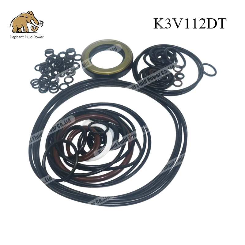 

High quality Repairing piston pump parts seal kits K3V112 sold