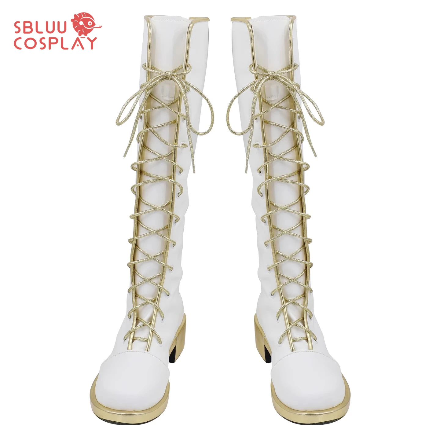 

SBluuCosplay Kpop Huntrix Rumi Cosplay Shoes White Demon Hunters Boots Halloween Party Prop