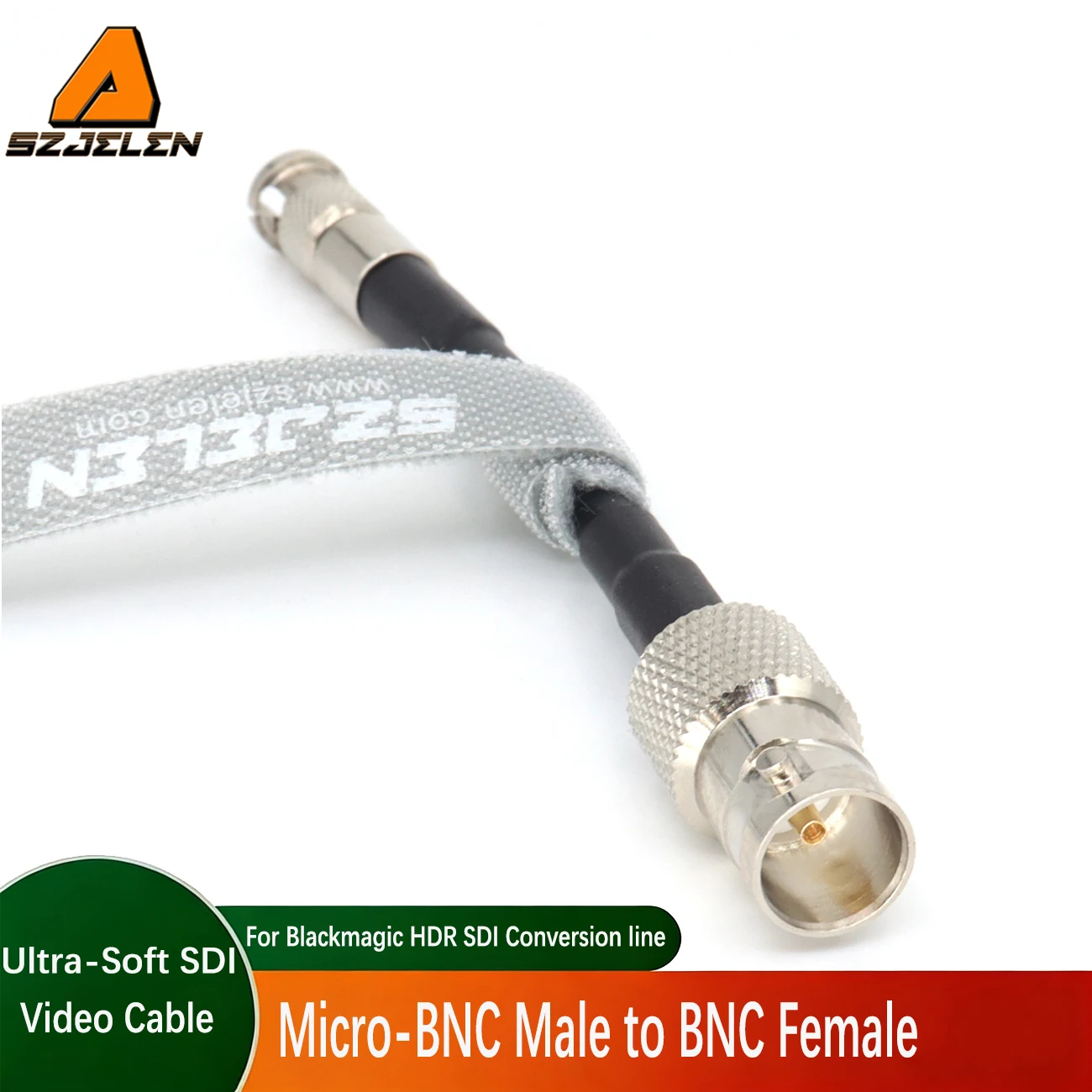 

1PC 12G Micro bnc to bnc female For Canare Blackmagic HDR SDI Conversion line