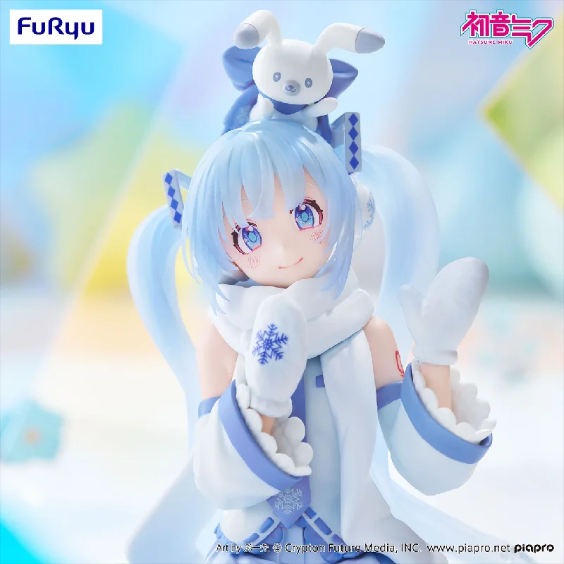 

BLBU ACGN Miku Original Figure Snow Future 10th anniversary PVC Model Toys Sexy Anime Figure Game Derivatives Instant noodle