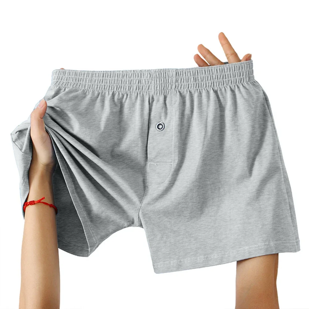 Men Boxer Briefs Underwear Trunks Shorts Bulge Pouch Sleepwear Pijama Youth Underpants Male Teenage Breathable Loungewear