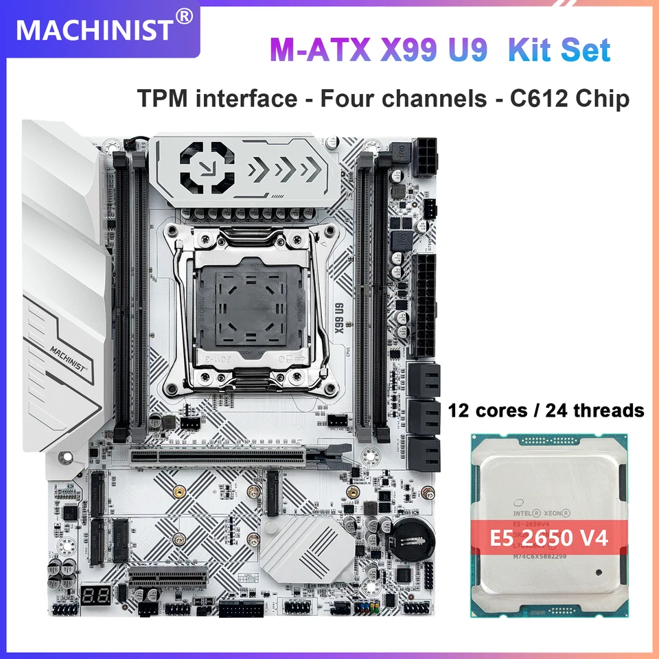 MACHINIST X99 マザーボードキットセット Xeon E5 2650 V4 または E5