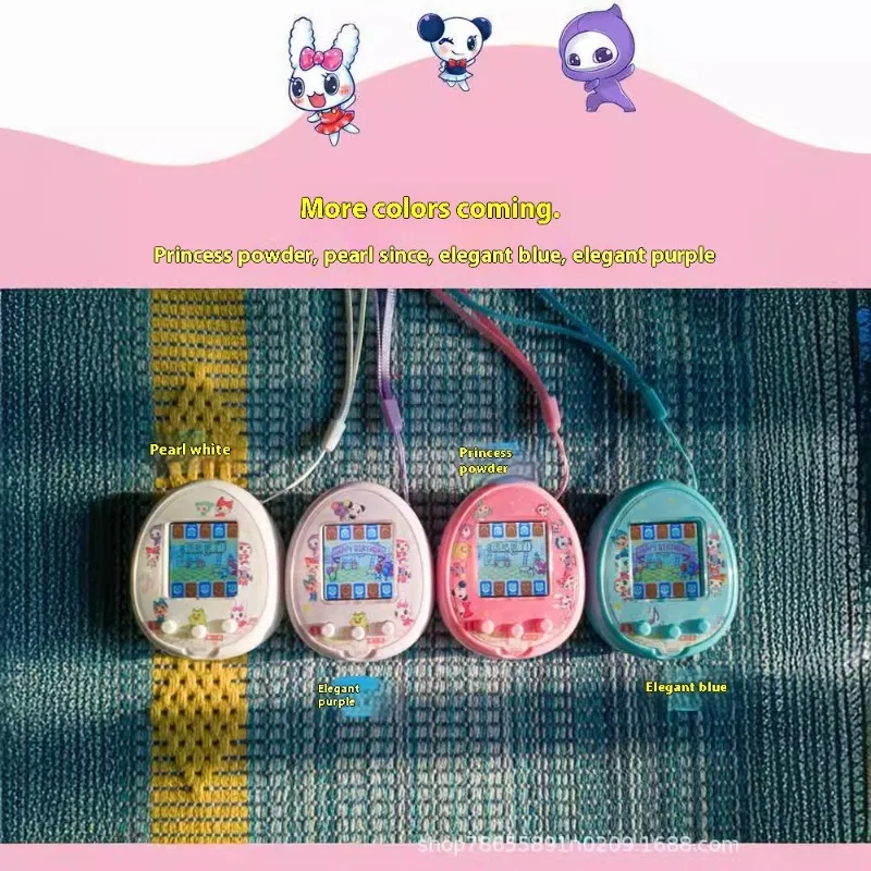 Tamagotchi, juguetes electrónicos para mascotas para niños, pantalla a Color, carga Usb, juguete Virtual interactivo para mascotas, juego para niños