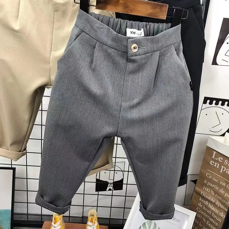 

Kids Boys' Pants Spring and Autumn Fashion Children's Students Loose Casual Trousers 90-140cm