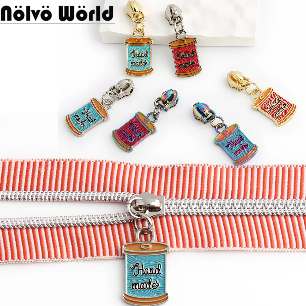 

20/40/100 шт. джинсовая эпоксидная смола в стиле ретро 5 # Нейлоновый слайдер для сумки, сумки, застежки-молния, головка-молния, аксессуары для шитья своими руками