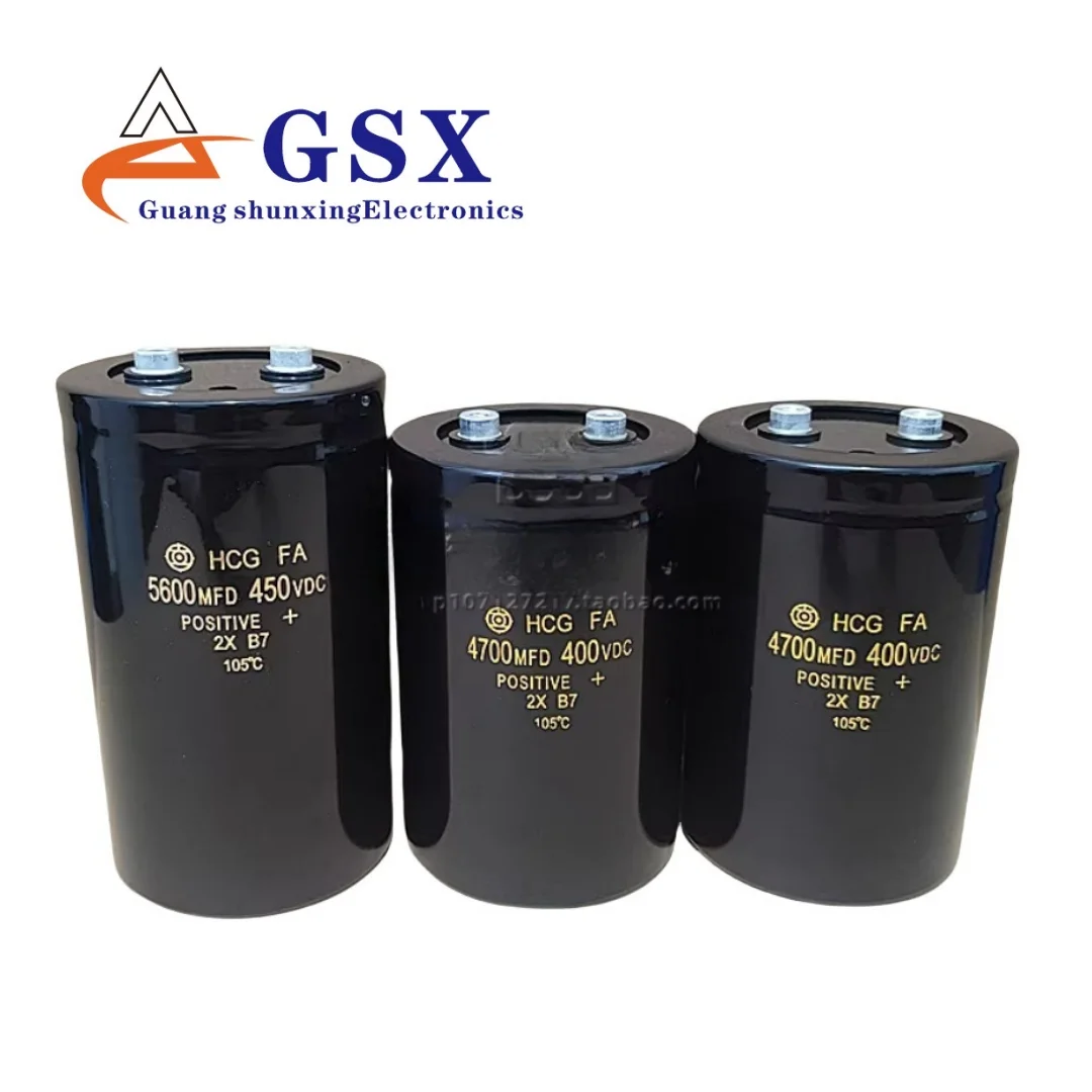 

1pcsBrand new original Hitachi 450V4700UF 5600MFD400VDC 450V5600UF specification 75X115/130