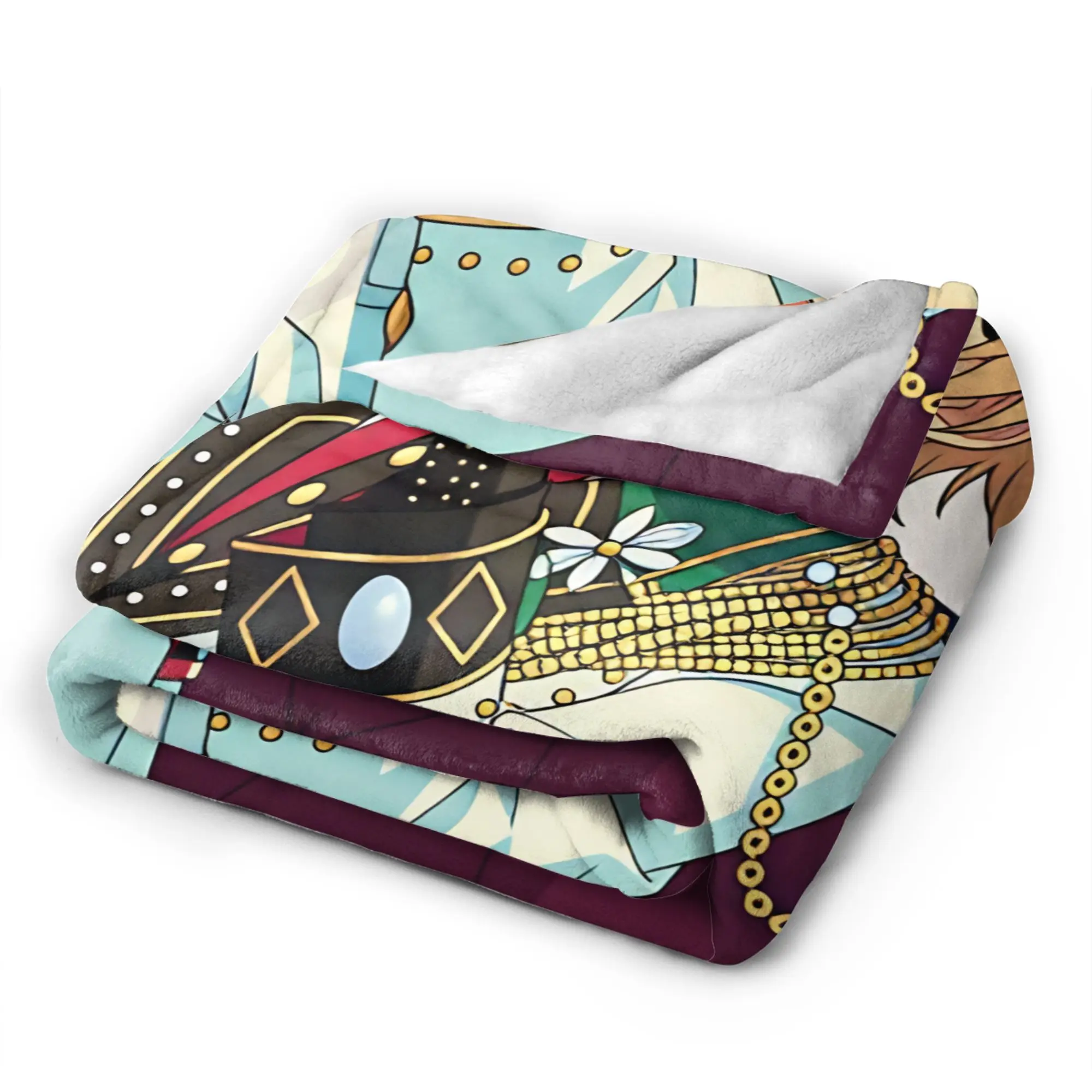 Comfortable Blankets Plane Travel Ensembles-Stars  Throw Blanket Print  Bedspread For Living Room